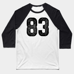 Eighty Three 83 Baseball T-Shirt